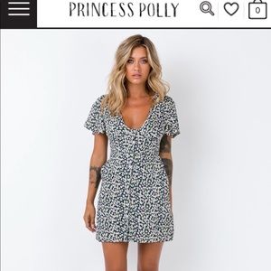 Adorable Princess Polly button down dress